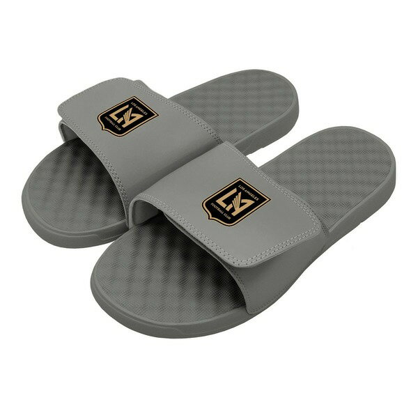 アイスライド メンズ サンダル シューズ LAFC ISlide Primary Logo Slide Sandals Gray 1