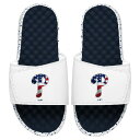 アイスライド メンズ サンダル シューズ Philadelphia Phillies ISlide Americana Slide Sandals White/Navy