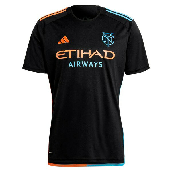 ǥ  ˥ե ȥåץ Strahinja Tanasijevic New York City FC adidas 2024 24/7 Kit Replica Player Jersey Black