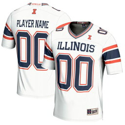 ゲームデイグレーツ メンズ ユニフォーム トップス Illinois Fighting Illini GameDay Greats NIL PickAPlayer Football Jersey White