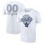 ファナティクス メンズ Tシャツ トップス Toronto Maple Leafs Fanatics Branded Unisex Personalized Name & Number Leopard Print TShirt White