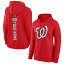 եʥƥ ǥ ѡåȥ  Washington Nationals Fanatics Branded Women's Personalized Team Playmaker Pullover Hoodie Red