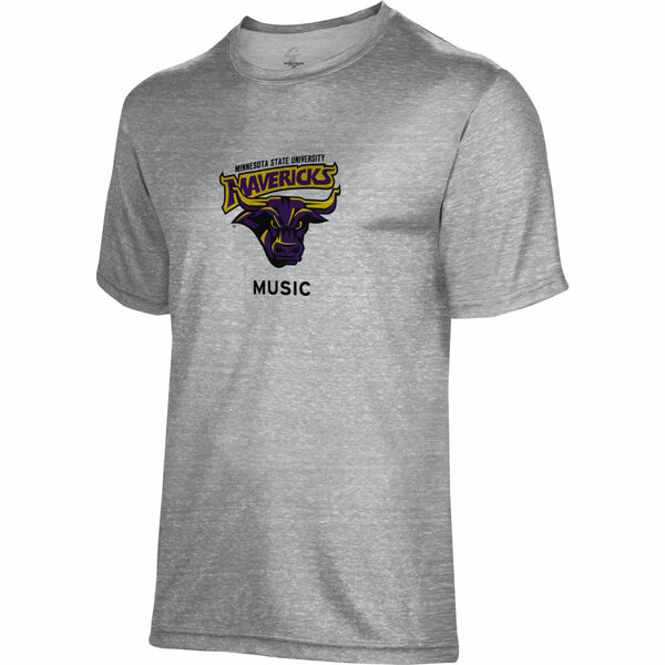 楽天astyプロスフィア メンズ Tシャツ トップス Minnesota State Mavericks Music Name Drop TShirt Gray