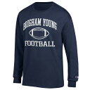 asty㤨֥ԥ  T ȥåץ BYU Cougars Champion Football Icon Long Sleeve TShirt NavyפβǤʤ15,980ߤˤʤޤ