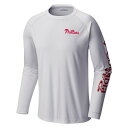 RrA Y TVc gbvX Philadelphia Phillies Columbia Terminal Tackle Long Sleeve TShirt White