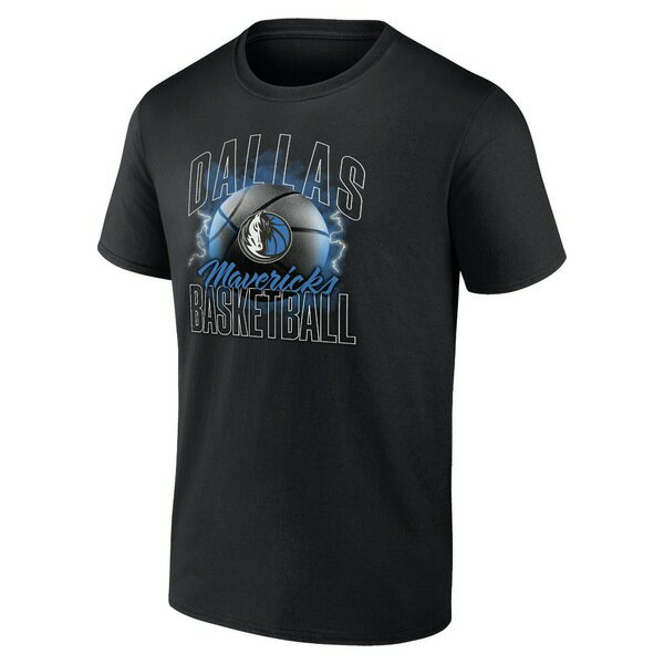 楽天astyファナティクス メンズ Tシャツ トップス Dallas Mavericks Fanatics Branded Match Up TShirt Black