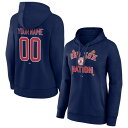 ファナティクス レディース パーカー・スウェットシャツ アウター Boston Red Sox Fanatics Branded Women's Personalized Hometown Legend Pullover Hoodie Navy