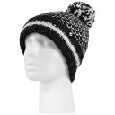 ヒートホルダーズ レディース 帽子 アクセサリー Women's Lyon Roll-Up Pom Pom Hat Black