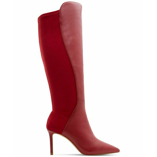 アルド レディース ブーツ シューズ Women's Romee Pointed-Toe Knee High Boots Red
