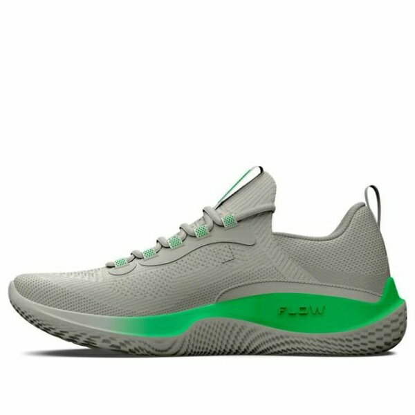 Under Armour アンダーアーマー メンズ スニーカー 【Under Armour Flow Dynamic 'White Clay Green Sc..