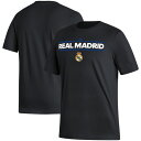 アディダス メンズ Tシャツ トップス Real Madrid adidas Dassler TShirt Black