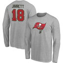 ファナティクス メンズ Tシャツ トップス Tampa Bay Buccaneers Fanatics Branded Team Authentic Custom Long Sleeve TShirt Jarrett,Rakim-18