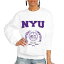 ǥ ǥ ѡåȥ  NYU Violets Gameday Couture Women's It's a Vibe Classic Fleece Crewneck Pullover Sweatshirt -