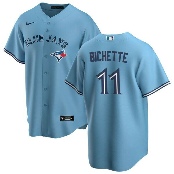 ナイキ メンズ ユニフォーム トップス Toronto Blue Jays Nike Alternate Replica Custom Jersey Bichette,Bo-11