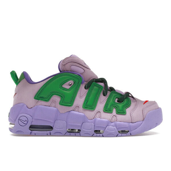 Nike ナイキ メンズ スニーカー 【Nike Air More Uptempo Low AMBUSH Lilac】 サイズ US_12(30.0cm) Lilac/Apple Green/University Red
