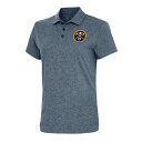 アンティグア レディース ポロシャツ トップス Denver Nuggets Antigua Women's Motivated Polo Heather Navy