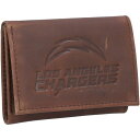 エバーグローンエンタープライズ メンズ 財布 アクセサリー Los Angeles Chargers Leather Team Tri Fold Wallet