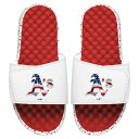 アイスライド メンズ サンダル シューズ Oakland Athletics ISlide Americana Slide Sandals White/Red