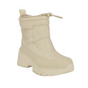カルバンクライン レディース ブーツ シューズ Women's Nelsa Round Toe Casual Lug Sole Booties Light Na...