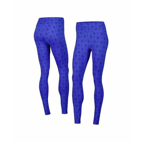 テレズ レディース カジュアルパンツ ボトムス Women's Royal New York Mets Tonal Leggings Royal