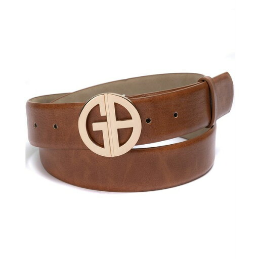 ジャニ ベルニーニ レディース ベルト アクセサリー Women's Signature-Buckle Panel Belt Brown ジャニ ベルニーニ レディース ベルト アクセサリー Women's Signature-Buckle Panel Belt Brown