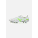 ミズノ メンズ バスケットボール スポーツ MORELIA NEO IV PRO MIX - Moulded stud football boots - white/neon green/cool gray 3c(4)