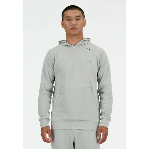ニューバランス メンズ パーカー・スウェットシャツ アウター TECH - Hoodie - athletic grey