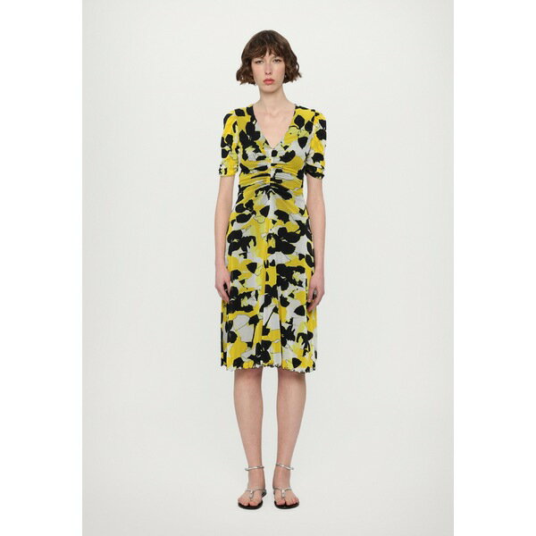 ダイアン フォン ファステンバーグ レディース ワンピース トップス KOREN REVERSIBLE - Day dress - yellow