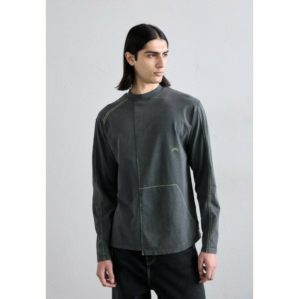 ɥ  T ȥåץ OBLIQUE - Long sleeved top - grey slate