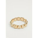 ダナ キャラン ニューヨーク レディース ブレスレット・バングル・アンクレット アクセサリー LOGO PUFFY SHAPE - Bracelet - gold-coloured