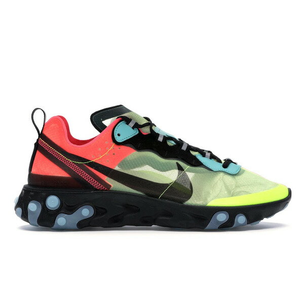 Nike ナイキ メンズ スニーカー 【Nike React Element 87 Volt Racer Pink】 サイズ US_12(30.0cm) Volt/Aurora Green-Racer Pink-Black