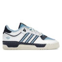 adidas アディダス メンズ スニーカー 【adidas Rivalry Low 86 Cloud White Clear Blue Shadow Navy】 サイズ US_11(29.0cm) Cloud White/Clear Blue/Shadow Navy(4)
