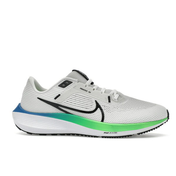 Nike ナイキ メンズ スニーカー 【Nike Air Zoom Pegasus 40 Platinum Tint Green Strike】 サイズ US_M_15 Platinum Tint/White/Green Strike/Black