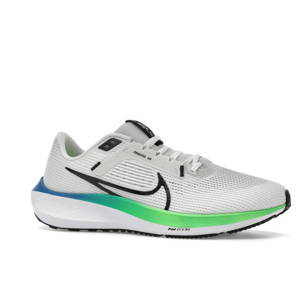 Nike ナイキ メンズ スニーカー 【Nike Air Zoom Pegasus 40 Platinum Tint Green Strike】 サイズ US_M_15 Platinum Tint/White/Green Strike/Black