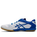 ASICS アシックス レディース スニーカー 【ASICS Attack Dominate FF 2 White/Blue 1073A010-100】 サイズ US_7.5(24.5cm)(4)