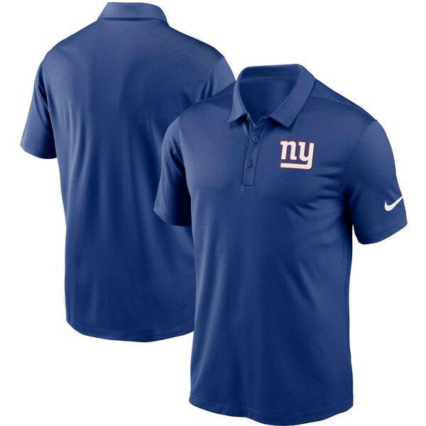 ナイキ メンズ ポロシャツ トップス New York Giants Nike Fan Gear Franchise Team Performance Polo Royal