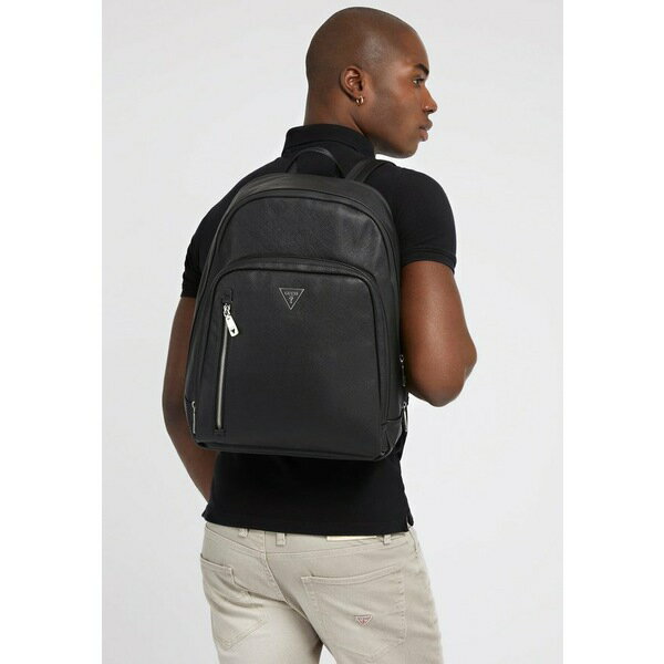 ゲス メンズ バックパック・リュックサック バッグ CERTOSA SAFFIANO - Rucksack - black