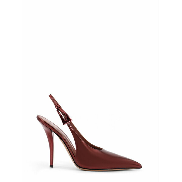 パリテキサス レディース ヒール シューズ Jessica Slingback Mirror Leather Pumps WINE