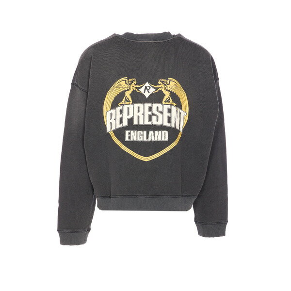 リプレゼント メンズ ニット&セーター アウター Angel Border Sweatshirt Grey