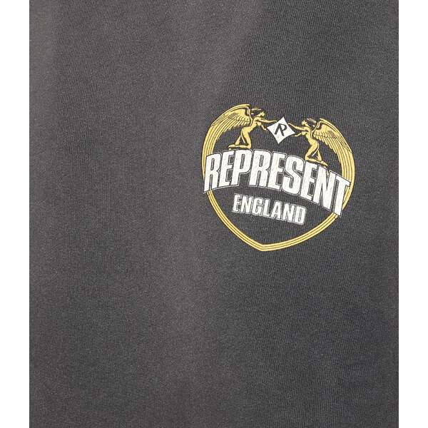 リプレゼント メンズ ニット&セーター アウター Angel Border Sweatshirt Grey