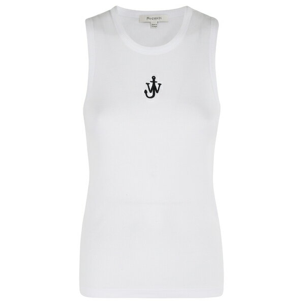 J.W.アンダーソン レディース カットソー トップス Anchor Embroidery Vest -