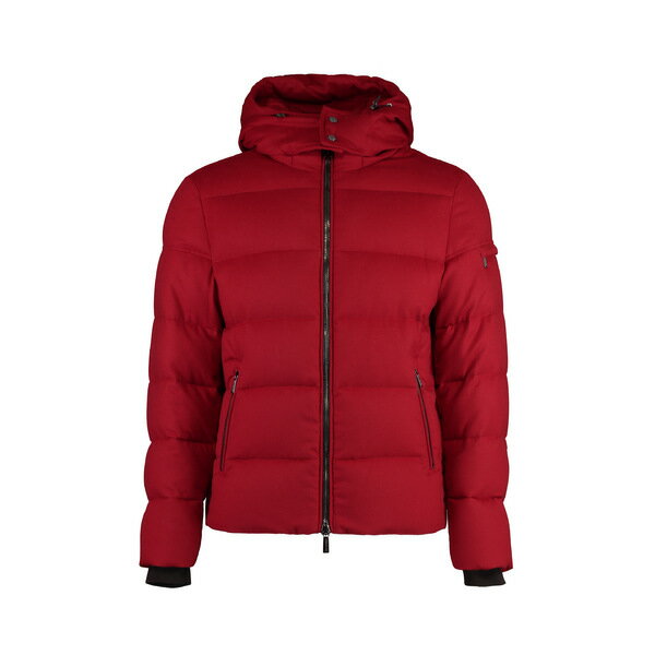 ムーレー メンズ ジャケット&ブルゾン アウター Brett Cachemire Knit Jacket red