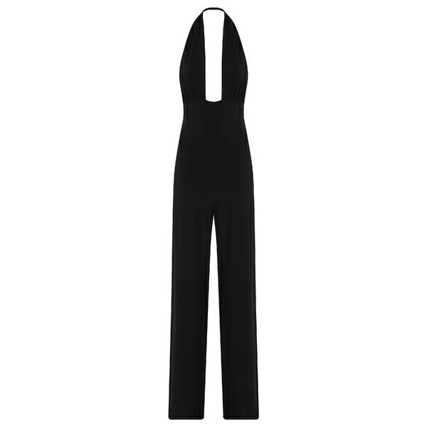 ノーマカマリ レディース ワンピース トップス Cross Halet Straight Leg Jumpsuit Black