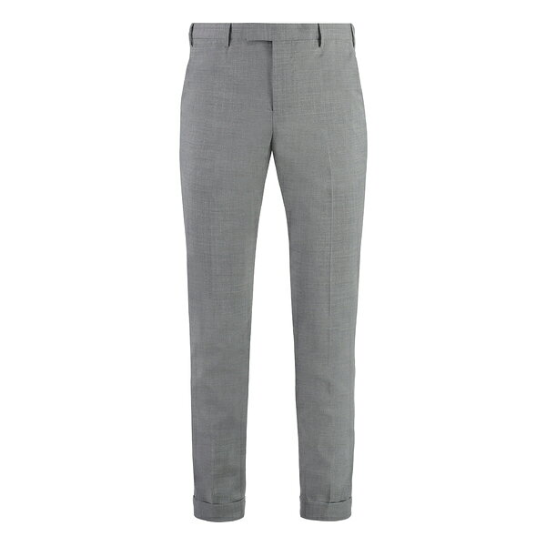 PTトリノ メンズ カジュアルパンツ ボトムス Cotton Trousers grey