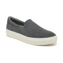 ドクター・ショール レディース スニーカー シューズ Women's Nova Slip-On Sneakers Dark Grey Fabric