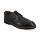 トーマス アンド バイン メンズ ドレスシューズ シューズ Men's Radcliff Woven Wingtip Derby Shoe Midnight(4)