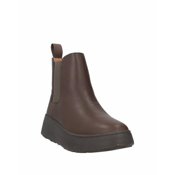 【送料無料】 フィットフロップ レディース ブーツ シューズ Ankle boots Dark brown 2