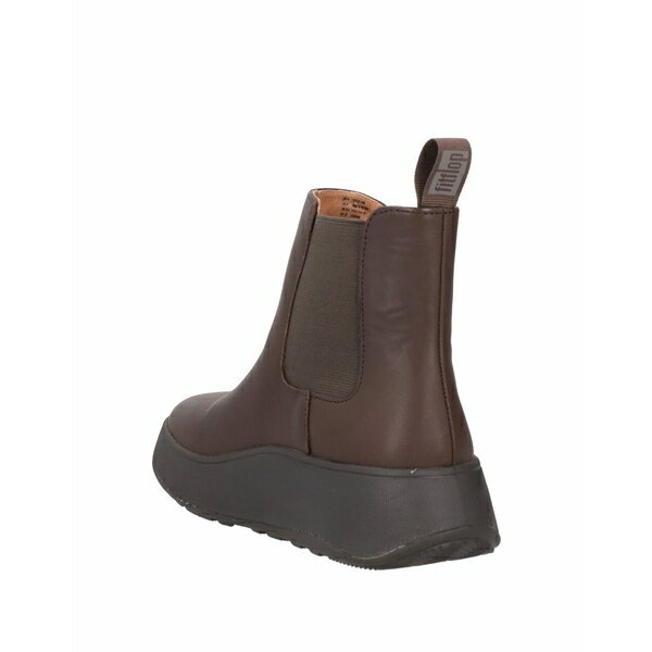 【送料無料】 フィットフロップ レディース ブーツ シューズ Ankle boots Dark brown 3