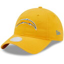 j[G fB[X Xq ANZT[ Los Angeles Chargers New Era Women's Core Classic 2.0 9TWENTY Adjustable Hat Gold