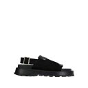 【送料無料】 ジル・サンダー メンズ サンダル シューズ Sandals Black